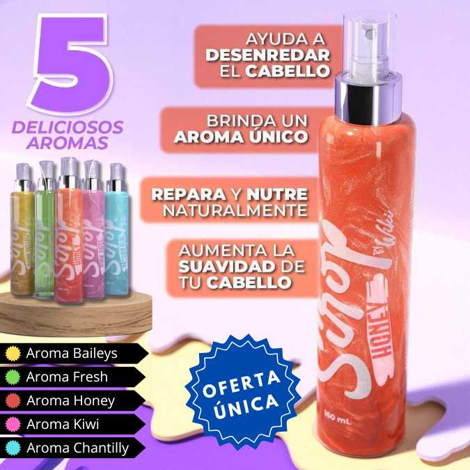 SIROP Perfume Capilar Desenredante 160 ML - Catalina Maya Tienda Colombia